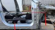 Rechter Schweller PORSCHE CAYENNE Coupe (9YB) 3.0 AWD (9YBAA1) 95880940400