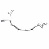 Bremsschlauch links vorne Chevrolet Camaro 6 () 84636230