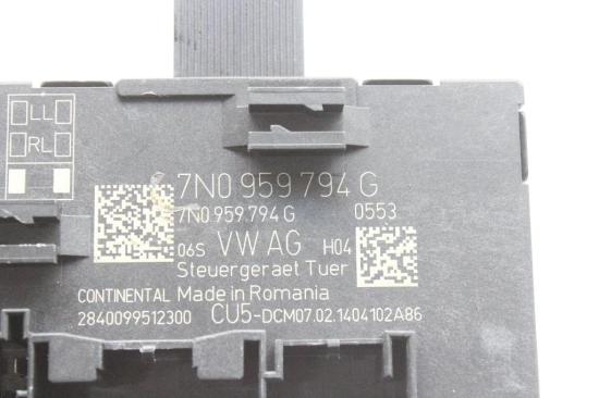 Türsteuergerät hinten rechts VW SHARAN (7N1, 7N2) 2.0 TDI 7N0959794G Bild Türsteuergerät hinten rechts VW SHARAN (7N1, 7N2) 2.0 TDI 7N0959794G