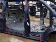Rechte metallische Seitenschweller VW TRANSPORTER V (T5) Minibus / passenger 2.0 TDI