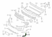 Stoßstangenecke links vorne Porsche Macan 1 (95B) 95B807819A