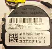 Sicherheitsgurt rechts hinten Bentley Continental Cabriolet (3W) 3G0857737