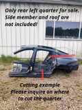 Seitenverkleidung hinten links PORSCHE PANAMERA (971) 3.0 971803243