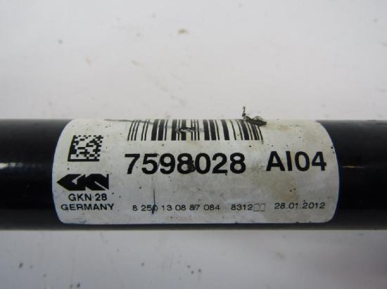 Antriebswelle vorne rechts BMW X3 (F25) sDrive 20 i 7598028 Bild Antriebswelle vorne rechts BMW X3 (F25) sDrive 20 i 7598028