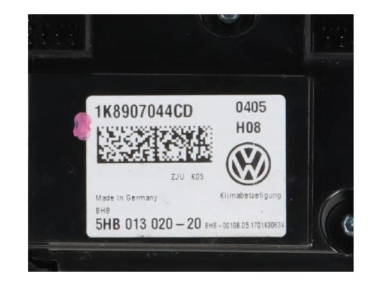 Klimabedienteil Bild Klimabedienteil