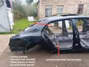 Hintere rechte Seitenverkleidung BENTLEY MULSANNE (3Y_) 6.8