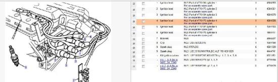 Hochspannungszündkabel (Steckkabel) SAAB 9000 Hatchback 3.0 -24 V6 CS/CSE 4504395 0300302102 Bild Hochspannungszündkabel (Steckkabel) SAAB 9000 Hatchback 3.0 -24 V6 CS/CSE 4504395 0300302102