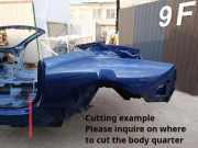 Seitenverkleidung hinten links FERRARI CALIFORNIA 4.3