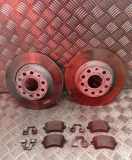Kit für Bremsscheiben hinten VW PASSAT Variant B6 (3C5) 1.6 FSI