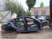 Hintere rechte Seitenverkleidung PORSCHE PANAMERA (971) 3.0 971802022