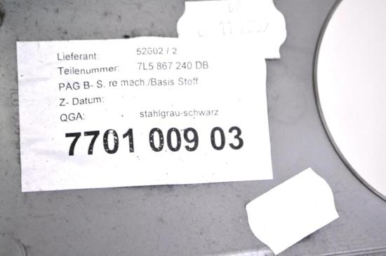 Rechte Seite B Säulenverkleidung PORSCHE CAYENNE (9PA) S 4.5 7L5867240DB Bild Rechte Seite B Säulenverkleidung PORSCHE CAYENNE (9PA) S 4.5 7L5867240DB
