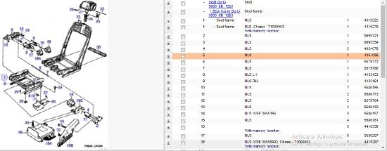 Sitzsteuerungsmotor vorne rechts SAAB 9000 Hatchback 3.0 -24 V6 CS/CSE 4054086 Bild Sitzsteuerungsmotor vorne rechts SAAB 9000 Hatchback 3.0 -24 V6 CS/CSE 4054086
