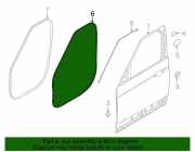 Türgummi rechts vorne Land Rover Discovery V (L462) LR104931