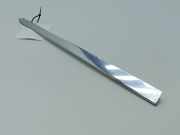 Zier-/Schutzleiste für Türscheibe Mercedes-Benz S-Klasse (W116)