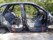 Rechte metallische Seitenschweller AUDI Q3 (8U) 2.0 TDI quattro