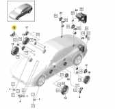 Sicherheitsgurt hinten links PORSCHE PANAMERA (971) 2.9 4S 971035362A
