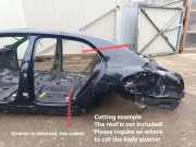 Seitenverkleidung hinten links BENTLEY MULSANNE (3Y_) 6.8