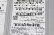 Radio/Navigationssystem-Kombination Mercedes-Benz C-Klasse (W205) A2059011912