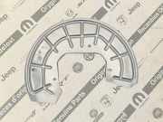 Spritzblech für Bremsscheibe Alfa Romeo Stelvio (949) 50532941