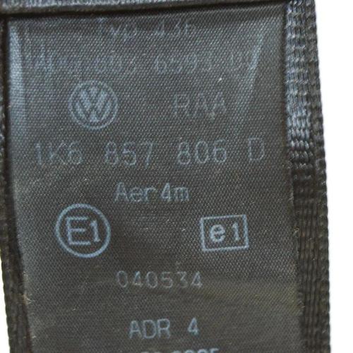 Sicherheitsgurt hinten rechts VW GOLF V (1K1) 1.9 TDI 1K6857806D Bild Sicherheitsgurt hinten rechts VW GOLF V (1K1) 1.9 TDI 1K6857806D