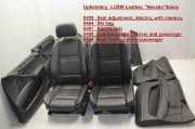 Sitzgarnitur komplett Leder geteilt BMW X6 (E71, E72)