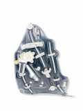 Türfensterheber hinten links MERCEDES-BENZ CLK Cabrio (A209) CLK 240 (209.461) A2096700103
