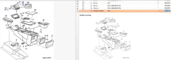 Aschenbecher SAAB 9000 Hatchback 3.0 -24 V6 CS/CSE 9778283 Bild Aschenbecher SAAB 9000 Hatchback 3.0 -24 V6 CS/CSE 9778283