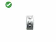 Schalter für Fensterheber links hinten Mercedes-Benz SLK (R171) A1718205410