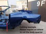 Seitenverkleidung hinten links FERRARI CALIFORNIA 4.3
