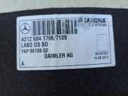 Kofferraumteppich MERCEDES-BENZ E (W212) E 200 CDI / BlueTEC (212.005, 212.006) A2126841706
