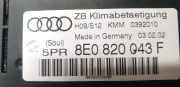 Heizungsbetätigung (Konsole) vorne Audi A4 (8E, B6) 8E0820043F