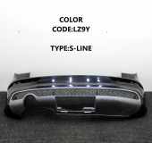 Hintere Stoßstange AUDI Q5 (8R) 2.0 TDI quattro 8R0807385D 8R0807833H