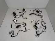 Satz Schlösser mit Verschlüssen BMW 8 Gran Coupe (G16, F93) M8 7477702 7450419