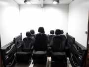 Sitzgarnitur komplett Leder geteilt Mercedes-Benz Vito Kasten (W447)