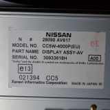 Navigationsanzeige NISSAN PRIMERA Hatchback (P12) 2.2 dCi 28090 AV617 CC5W-4000P