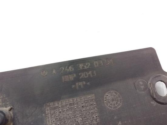 Unterfahrschutz Mercedes-Benz CLA Coupe (C117) A2463520391 Bild Unterfahrschutz Mercedes-Benz CLA Coupe (C117) A2463520391