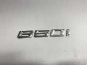 Emblem BMW 6er Cabriolet (F12) 650I