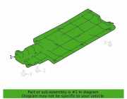 Mittlerer Bodenschutz SUBARU FORESTER (SH_) 2.5 AWD 56411FL030