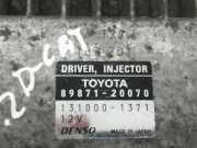 Steuergerät für Einspritzanlage Toyota Corolla Liftback (E12) 8987120070