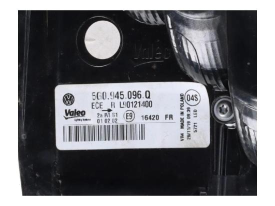 Rücklicht hinten rechts Bild Rücklicht hinten rechts