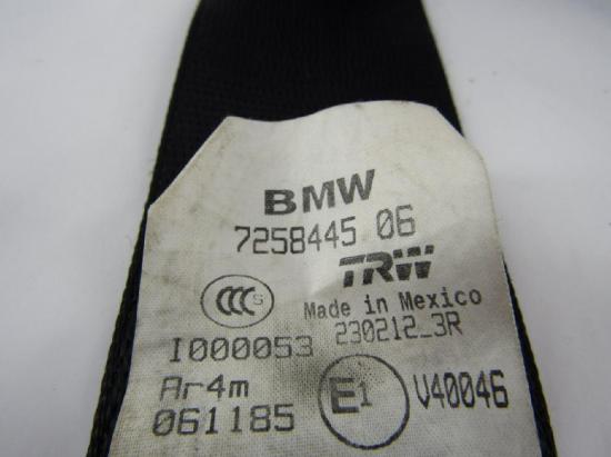 Sicherheitsgurt hinten links BMW X3 (F25) sDrive 20 i 725844506 Bild Sicherheitsgurt hinten links BMW X3 (F25) sDrive 20 i 725844506
