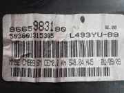 Tachometer Peugeot Partner I Combispace () 9665983180