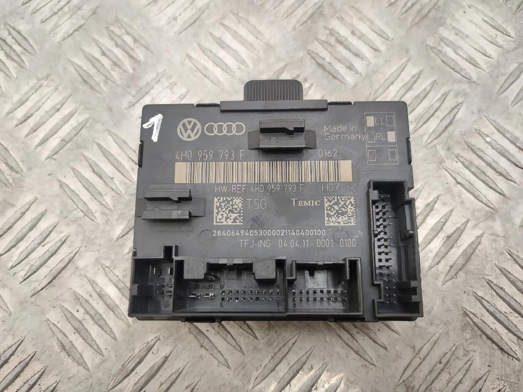 Türsteuergerät vorne rechts AUDI A8 D4 (4H_) 3.0 TDI quattro 4H0959793F Bild Türsteuergerät vorne rechts AUDI A8 D4 (4H_) 3.0 TDI quattro 4H0959793F