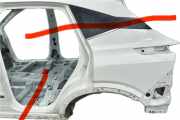 Seitenverkleidung hinten links NISSAN QASHQAI III (J12) 1.3 DIG-T 2534343243214343