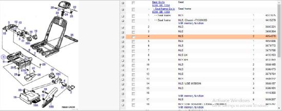Sitzsteuerungsmotor vorne links SAAB 9000 Hatchback 3.0 -24 V6 CS/CSE 4054078 Bild Sitzsteuerungsmotor vorne links SAAB 9000 Hatchback 3.0 -24 V6 CS/CSE 4054078
