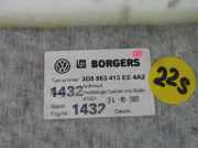 Kofferraum Ablage VW PHAETON (3D_) 6.0 W12 4motion 3D5863413EE D13D5861325B