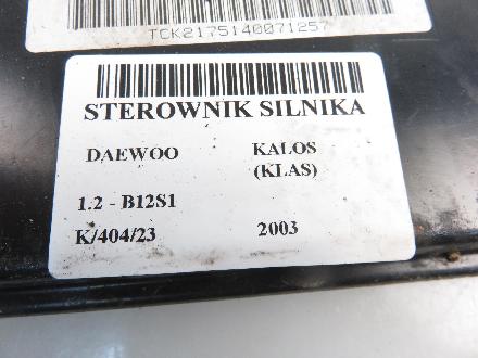 Steuergerät Daewoo Kalos (KLAS) S010016040