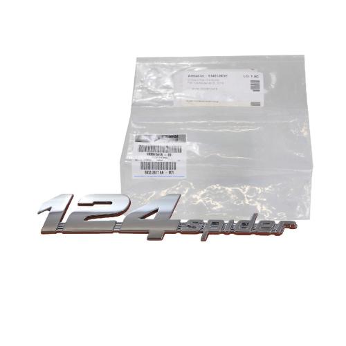 Original Fiat Emblem Schriftzug Logo Heckklappe 124 Spider ab 2016 6000615475 Bild Original Fiat Emblem Schriftzug Logo Heckklappe 124 Spider ab 2016 6000615475