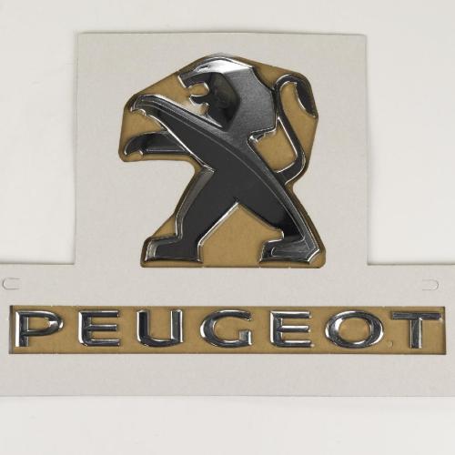 Original Emblem Peugeot Löwe PSA OE 1612024380 Bild Original Emblem Peugeot Löwe PSA OE 1612024380