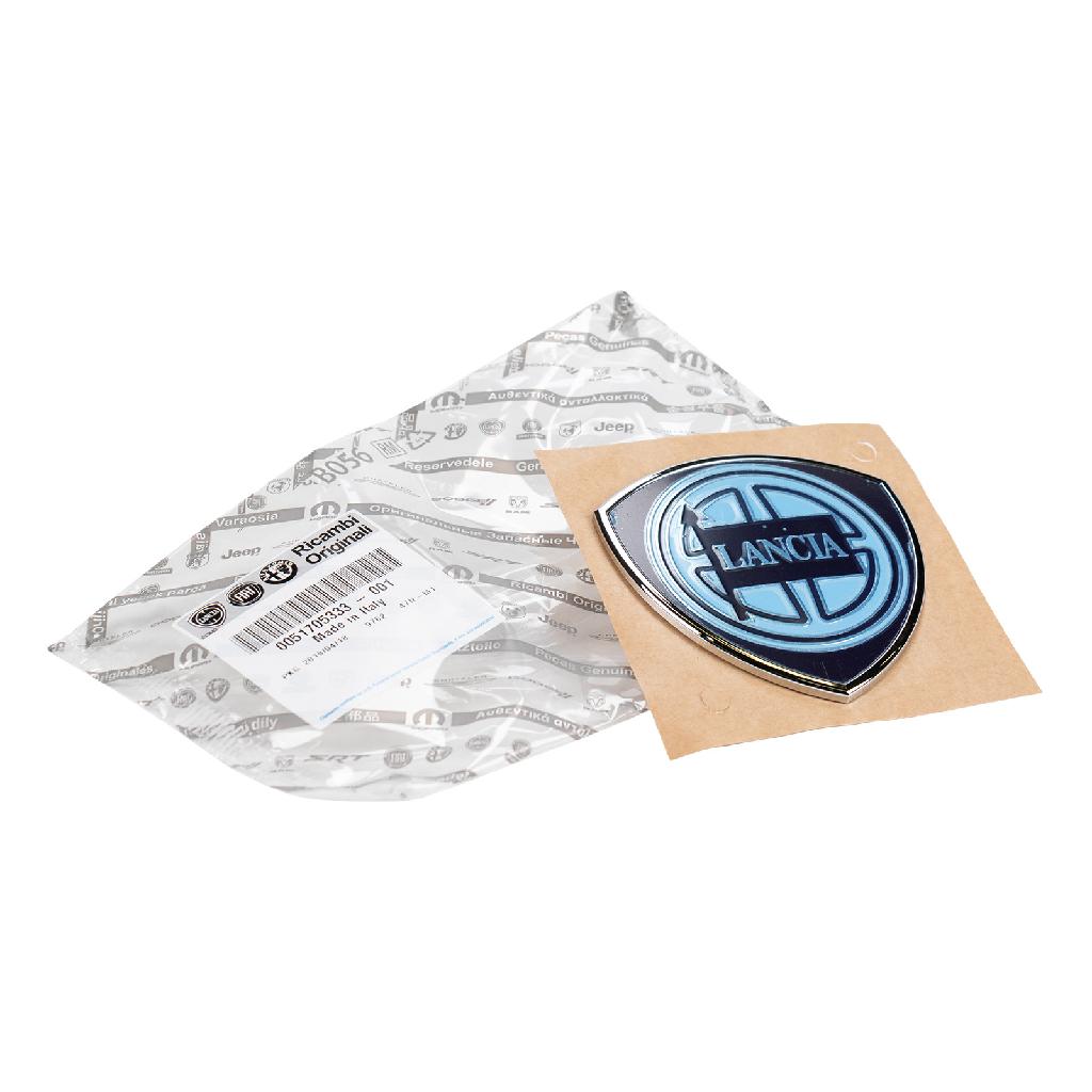 Original Lancia Emblem Logo Plakette Heckklappe Hinten Musa 2004-2008 51705333